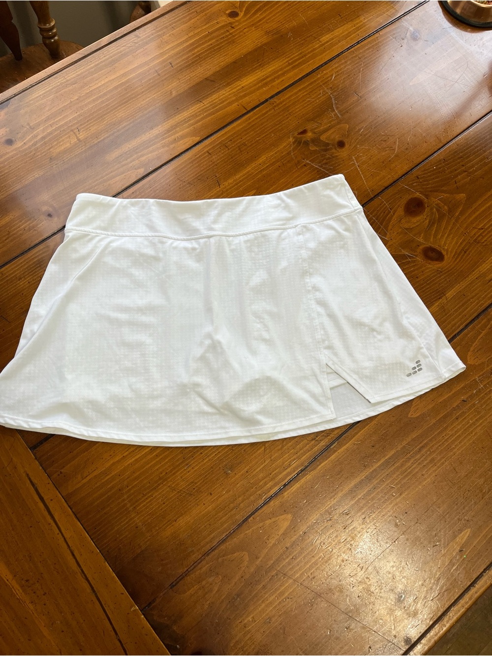 BCG White Athletic Skort Women’s Size XL Built-In Shorts Tennis Golf Activewear